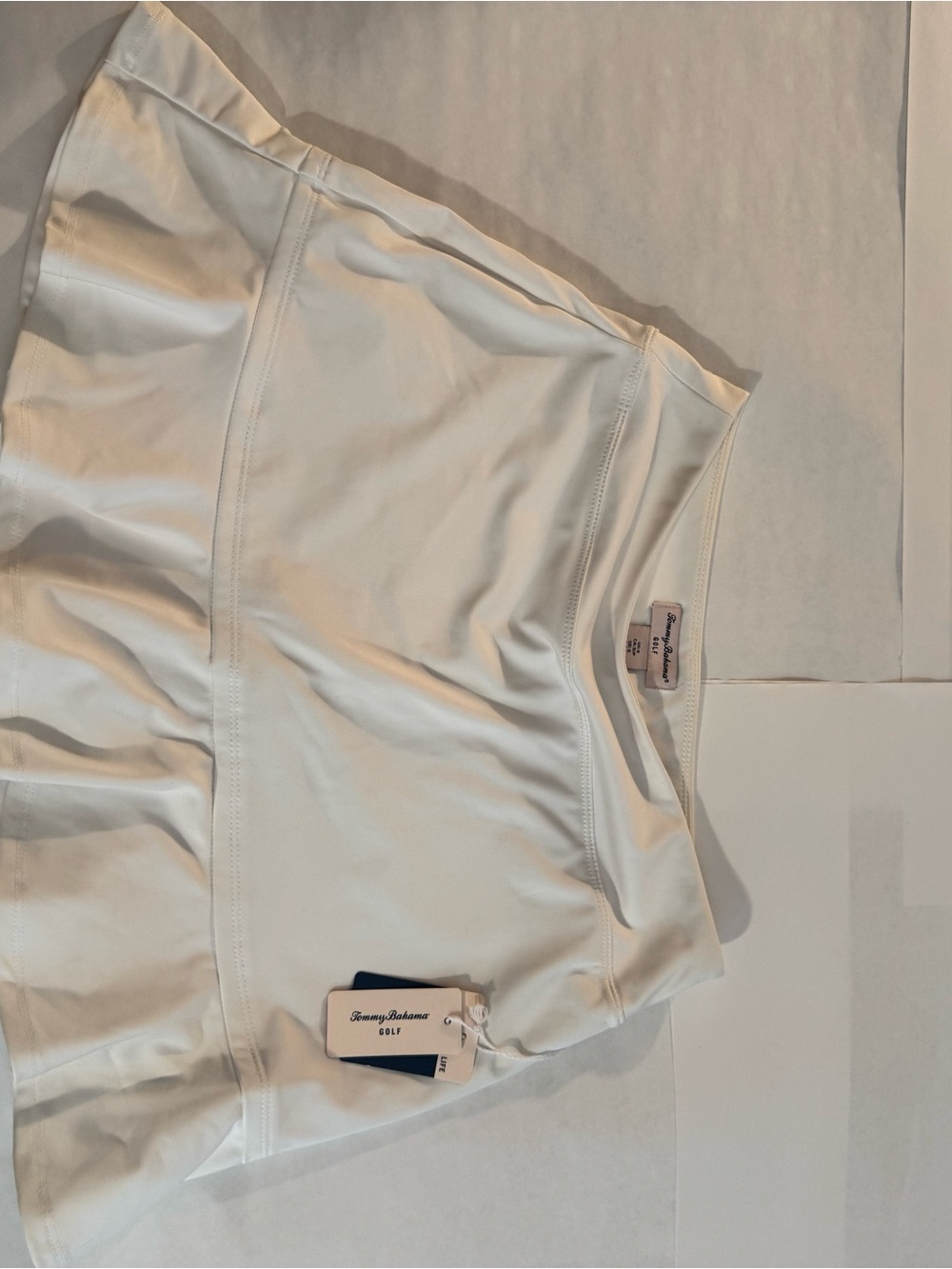 Tommy Bahama Cream Circle Skater Skirt